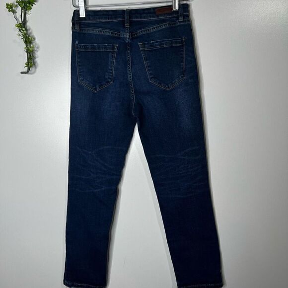Blanknyc Your Favorite Womens Denim Jeans Straight Leg Distressed Blue  Size 28 - Picture 7 of 11